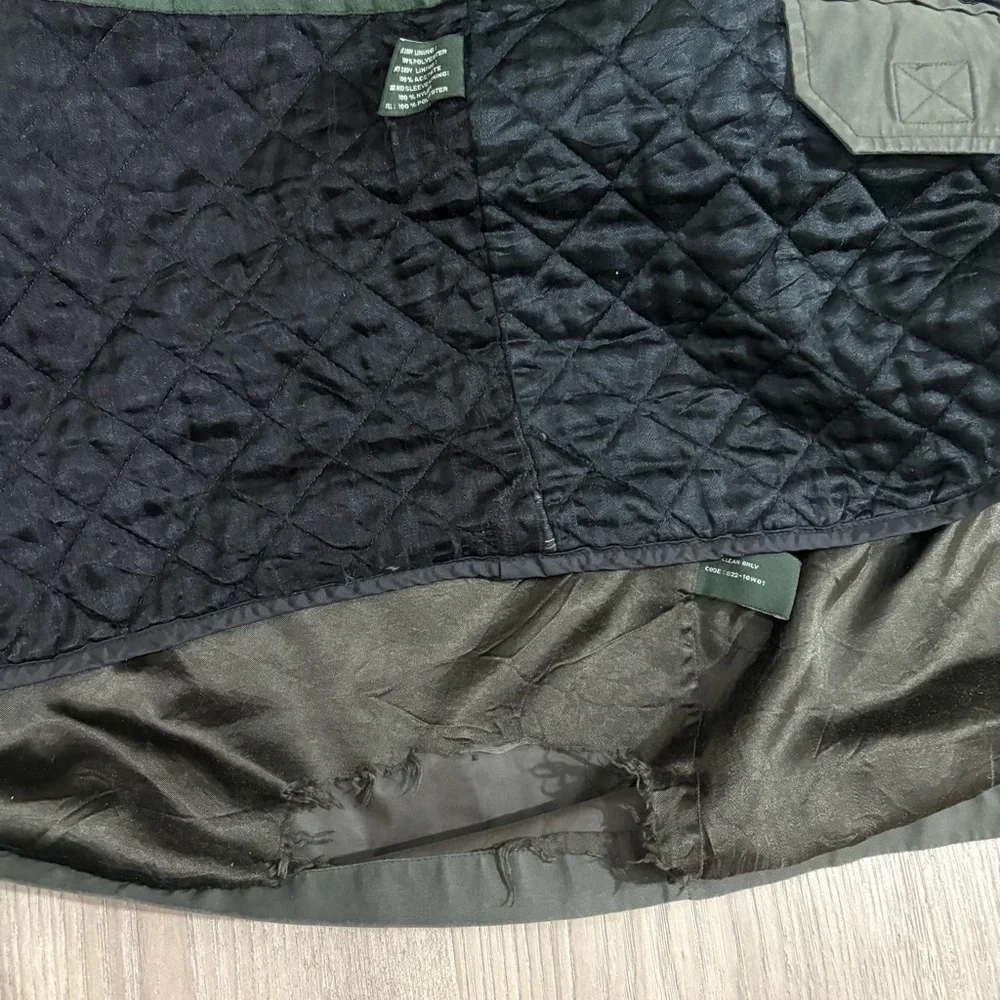 Weatherproof Men’s Multi-pocket Jacket with Detachable Lining Size XL w/ Leather